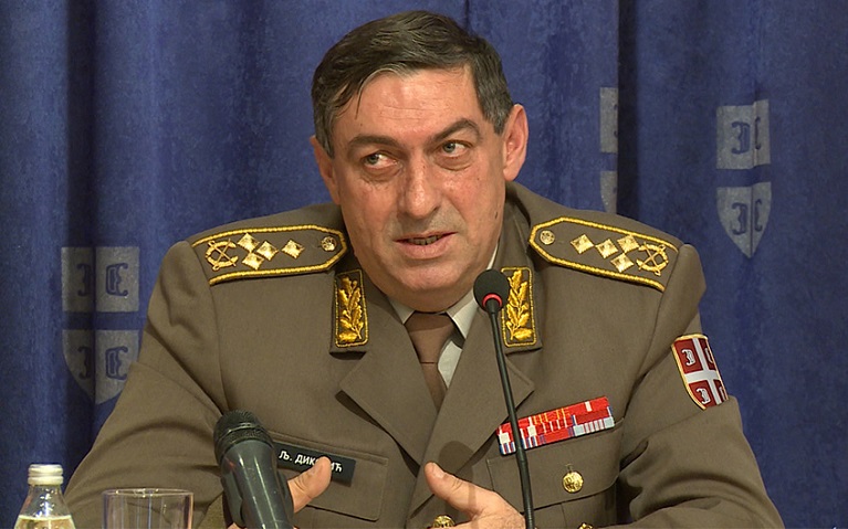 Serbian General Ljubisa Dikovic